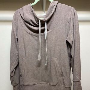 Carve loose fitting cowl neck comfy sweater
